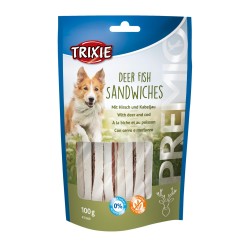 Trixie Premio Deer Fish Sandwiches 100g